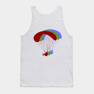 Paragliding RGB Offset Tank Top